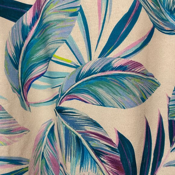 Torrid long sleeve, beautiful tropical sweatshirt, size 1X - Picture 3 of 8